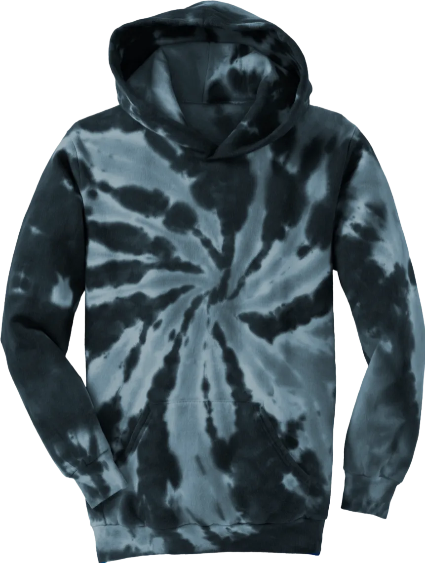 Youth Tie-Dye Pullover Hooded Sweatshirt