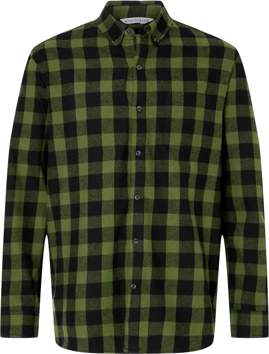 Men's Flannel Button Down Shirt
