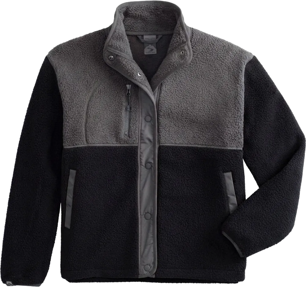 Storm Creek Women's Warm Up Colorblock Sherpa Fleece Jacket