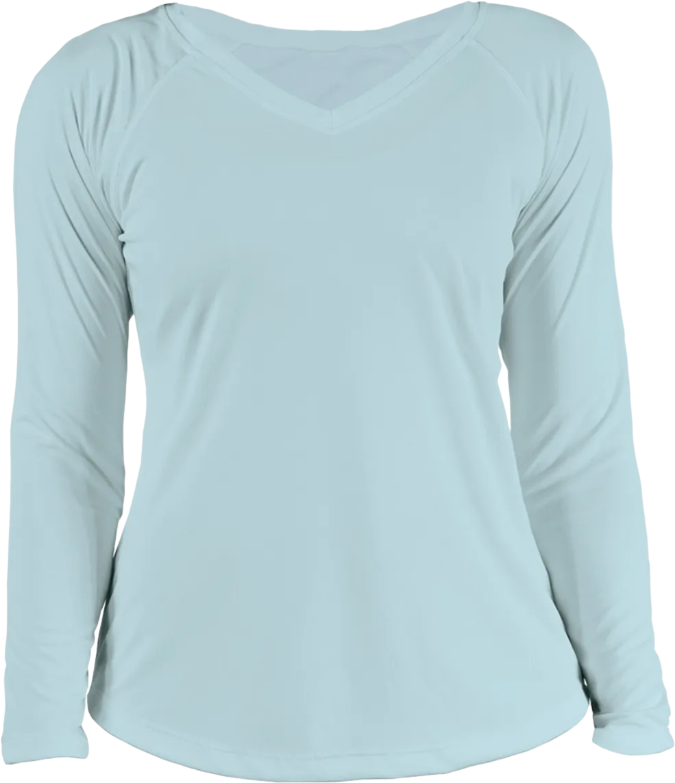 Vapor Apparel Women's Solar Long Sleeve V-Neck Shirt