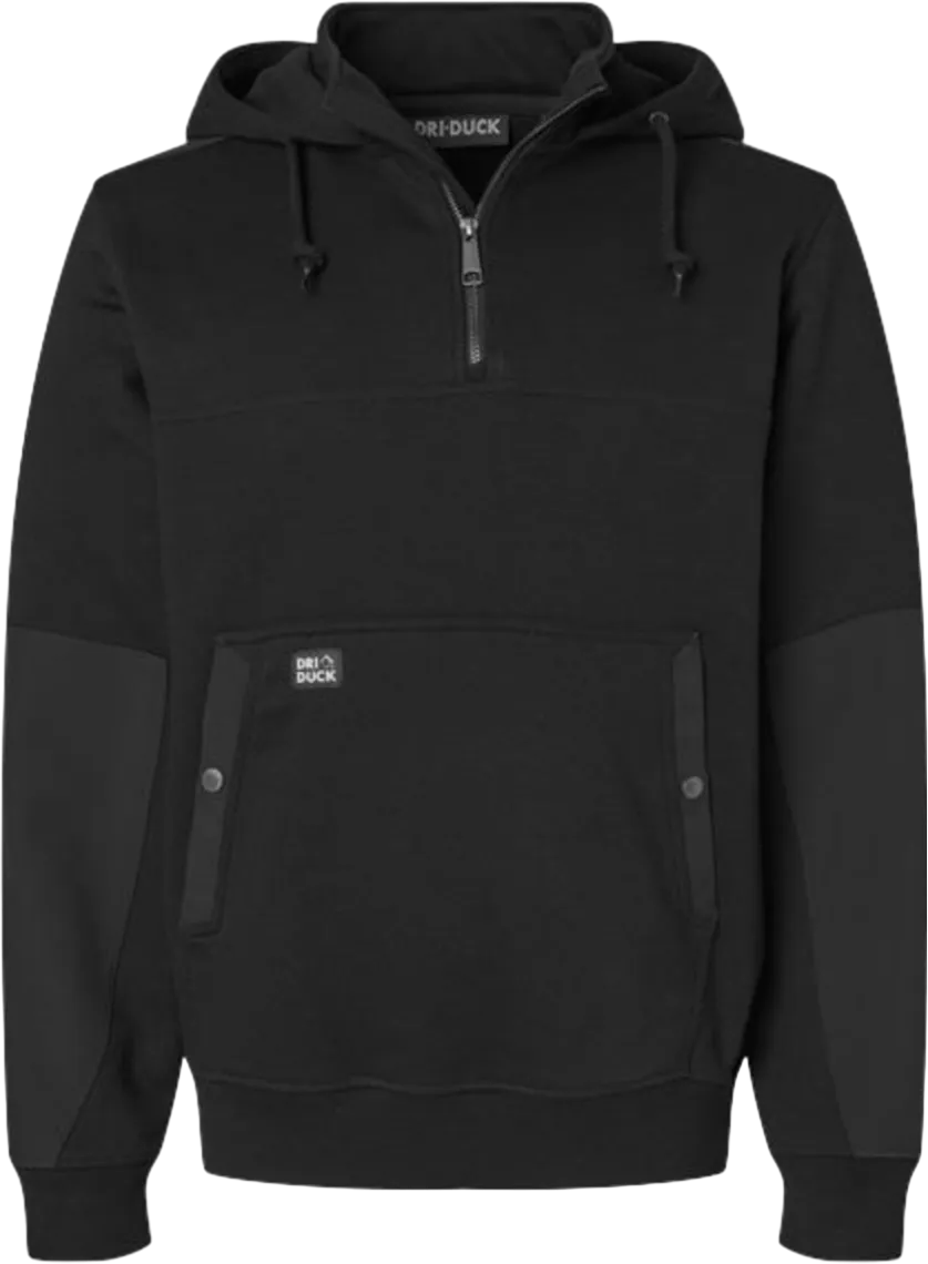 Mission 1/4-Zip Hooded Pullover