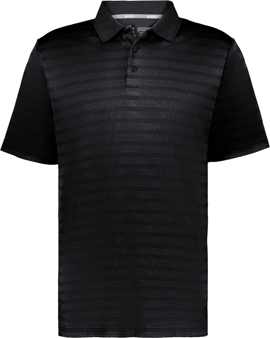 Russell Sideline Striped Polo