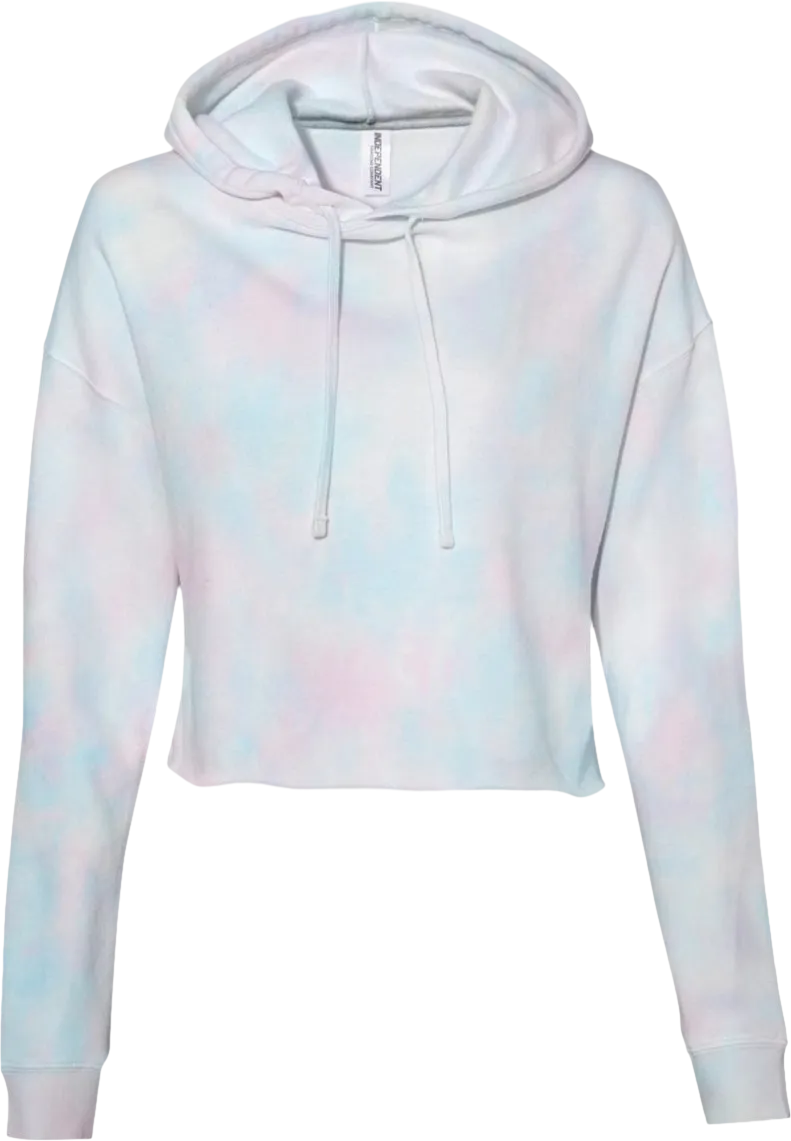Women's Lightweight Cropped Hooded Sweatshirt