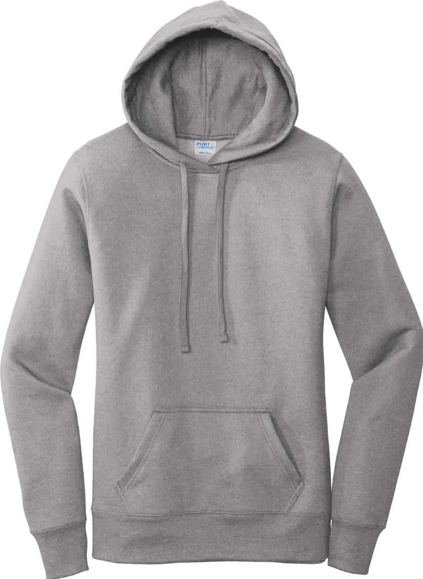 Ladies Core Fleece Pullover Hooded Sweatshirt