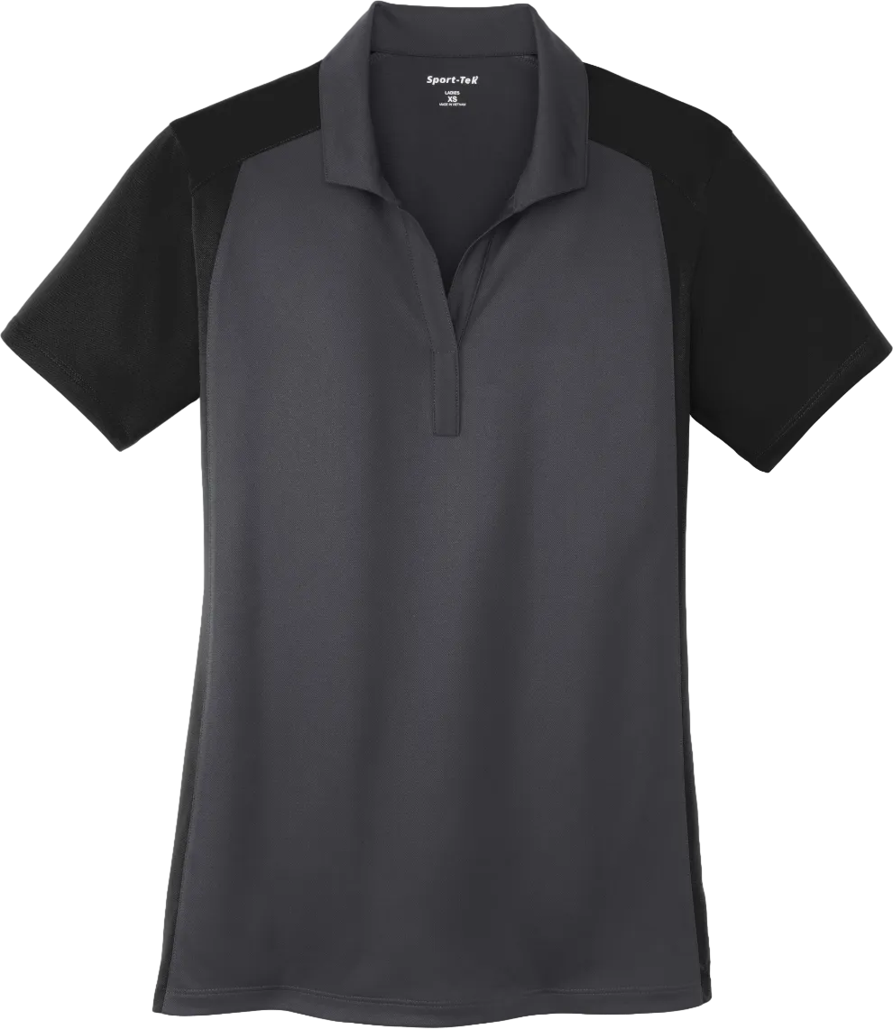 Sport-Tek® Ladies Colorblock Micropique Sport-Wick® Polo