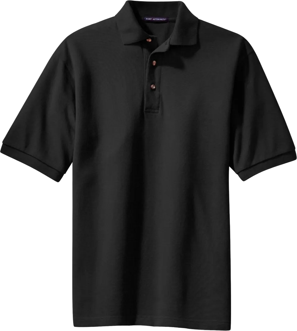 Tall Heavyweight Cotton Pique Polo