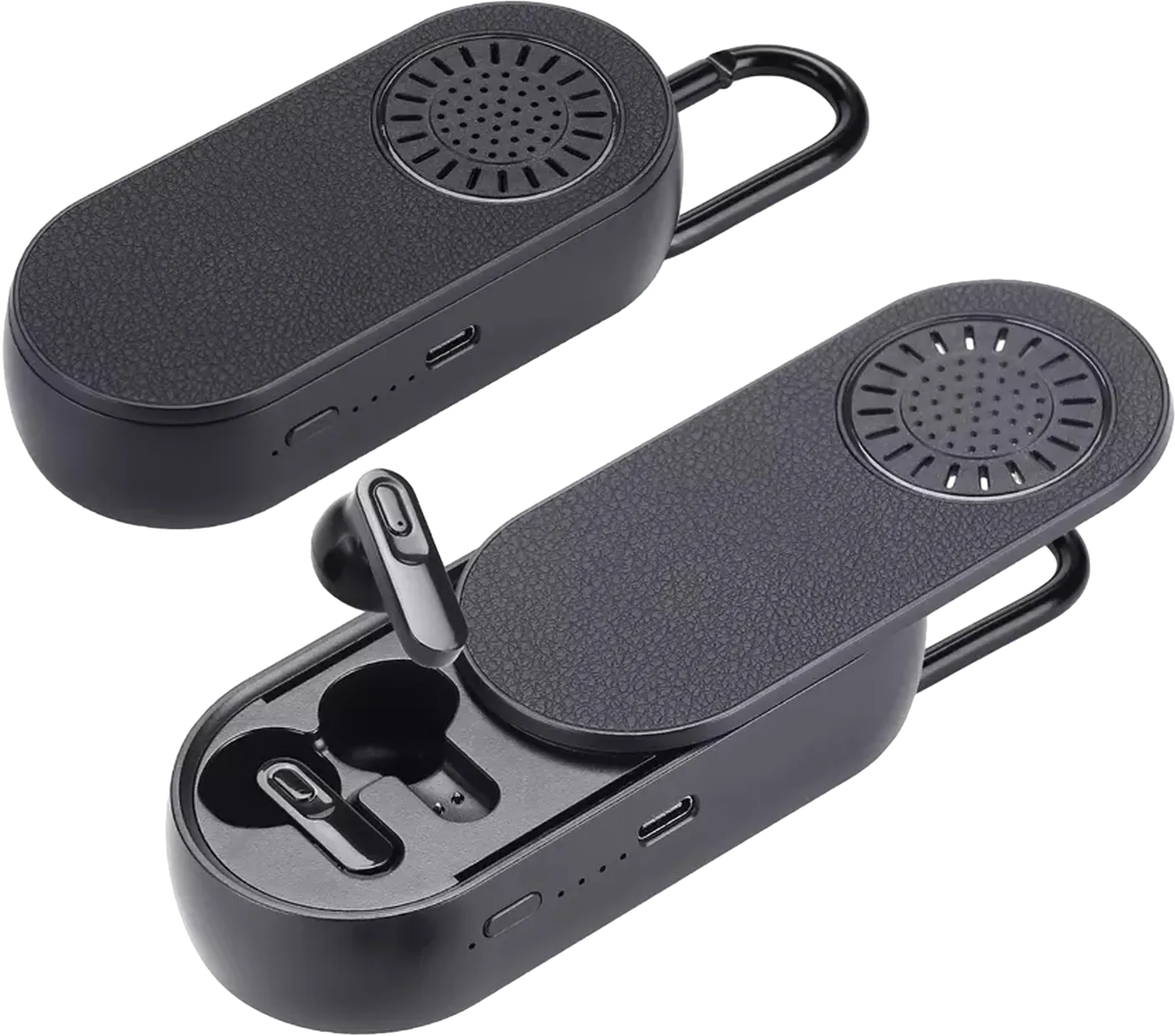 Flip 2-in-1 Portable Speaker and Earbuds