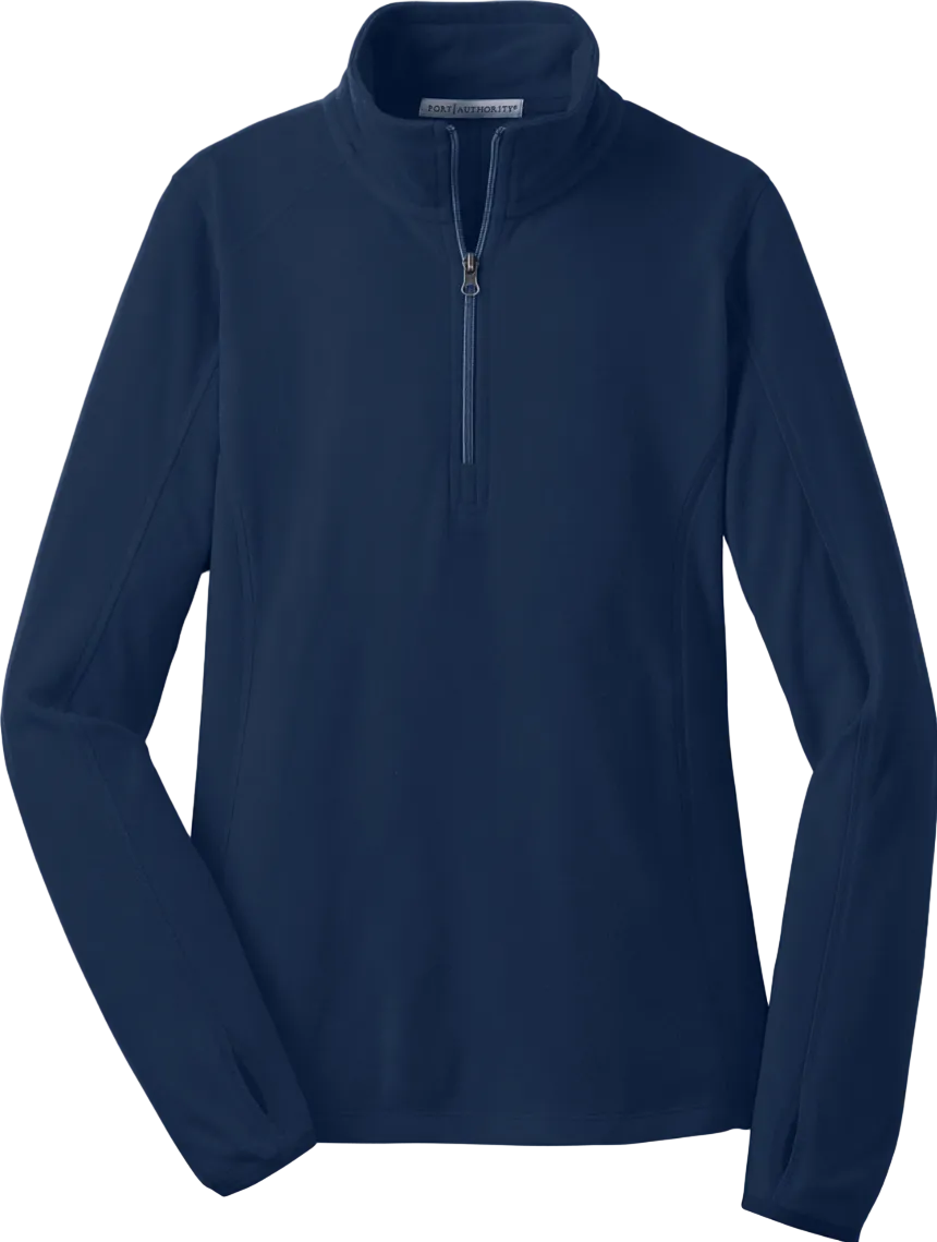 Ladies Microfleece 1/2-Zip Pullover
