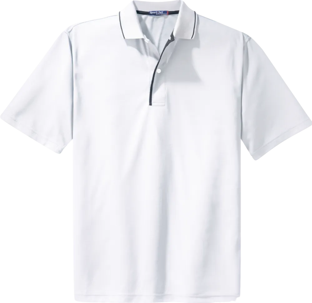 Dri-Mesh Polo with Tipped Collar and Piping