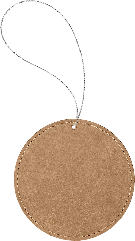 Laserable Round Ornament