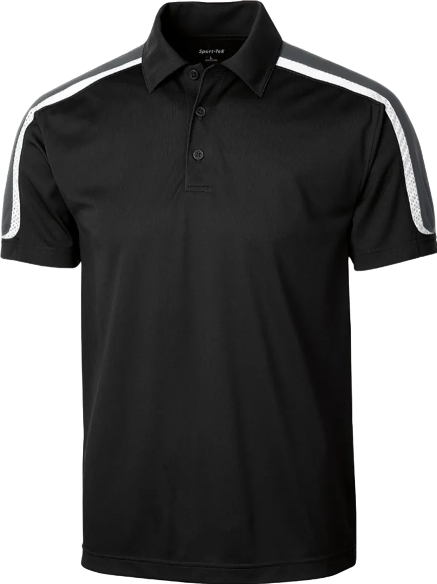 Tricolor Shoulder Micropique Sport-Wick Polo