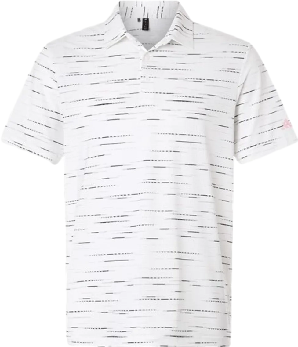 Men's Ultimate365 Mesh Glimmer Print Polo