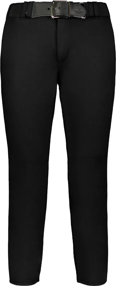 Ladies Softball Pant With Belt Loops