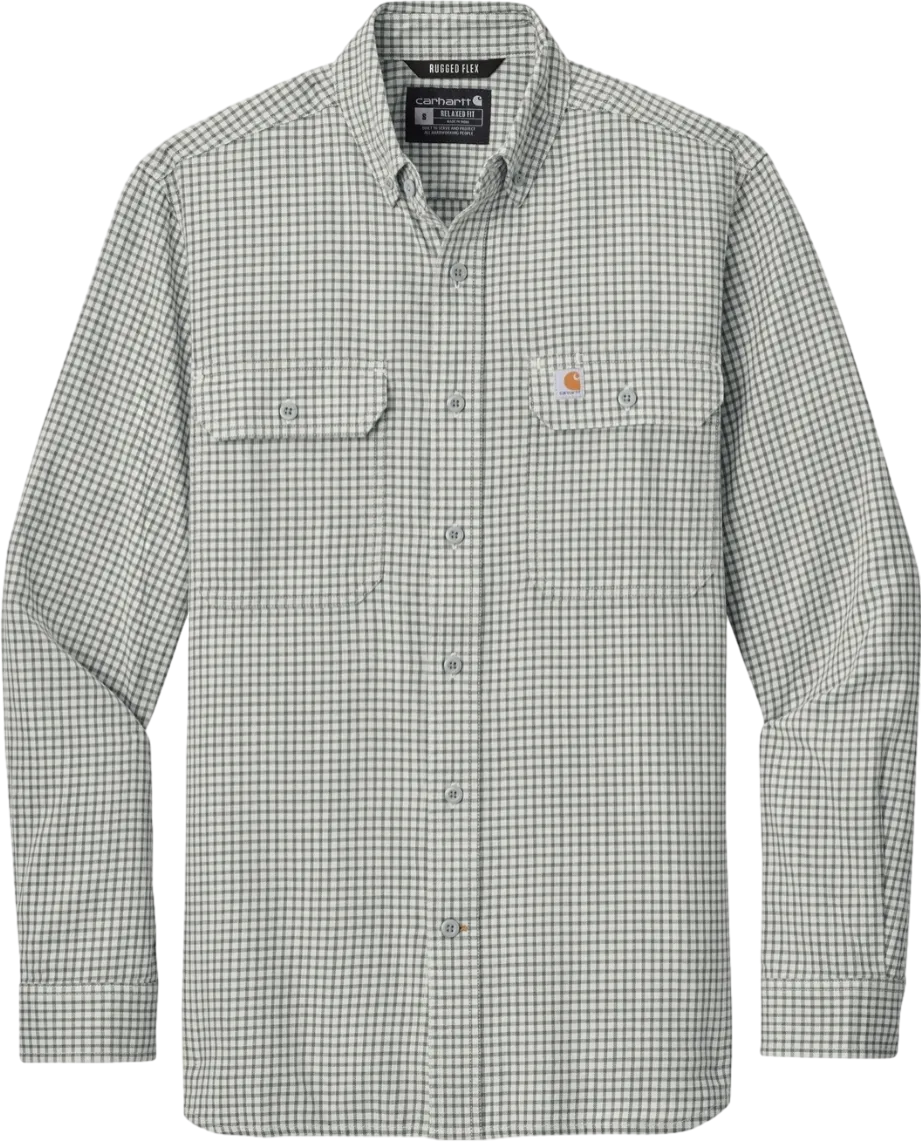 Rugged Flex Plaid Long Sleeve Shirt