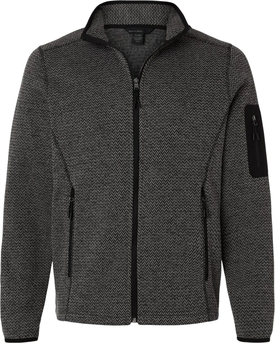 North End Men's Jasper Full-Zip Fleece Jacket