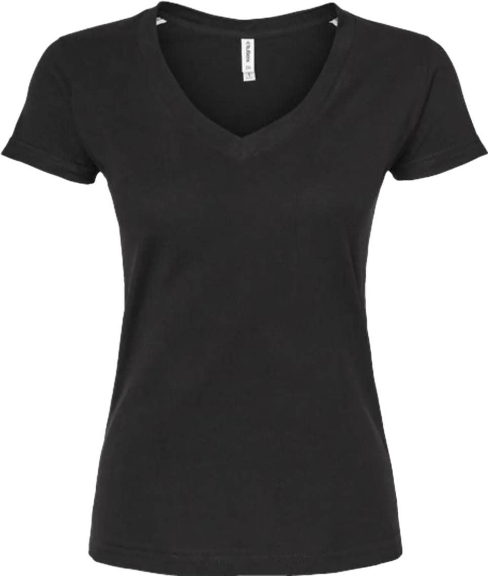 Women's Fine Jersey V-Neck T-Shirt