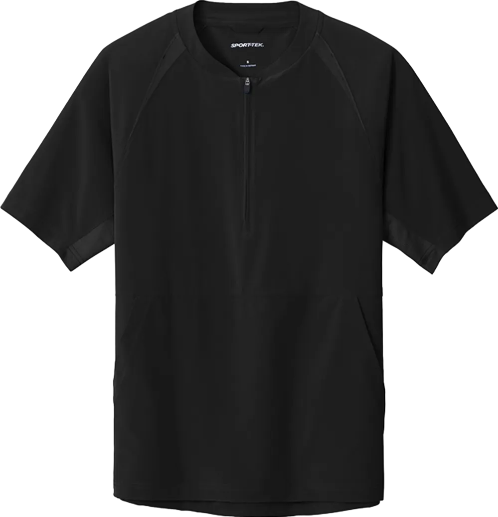Repeat 1/2-Zip Short Sleeve Jacket