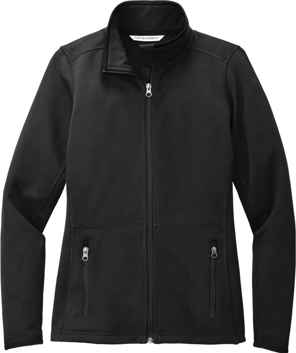 Ladies Pique Fleece Jacket