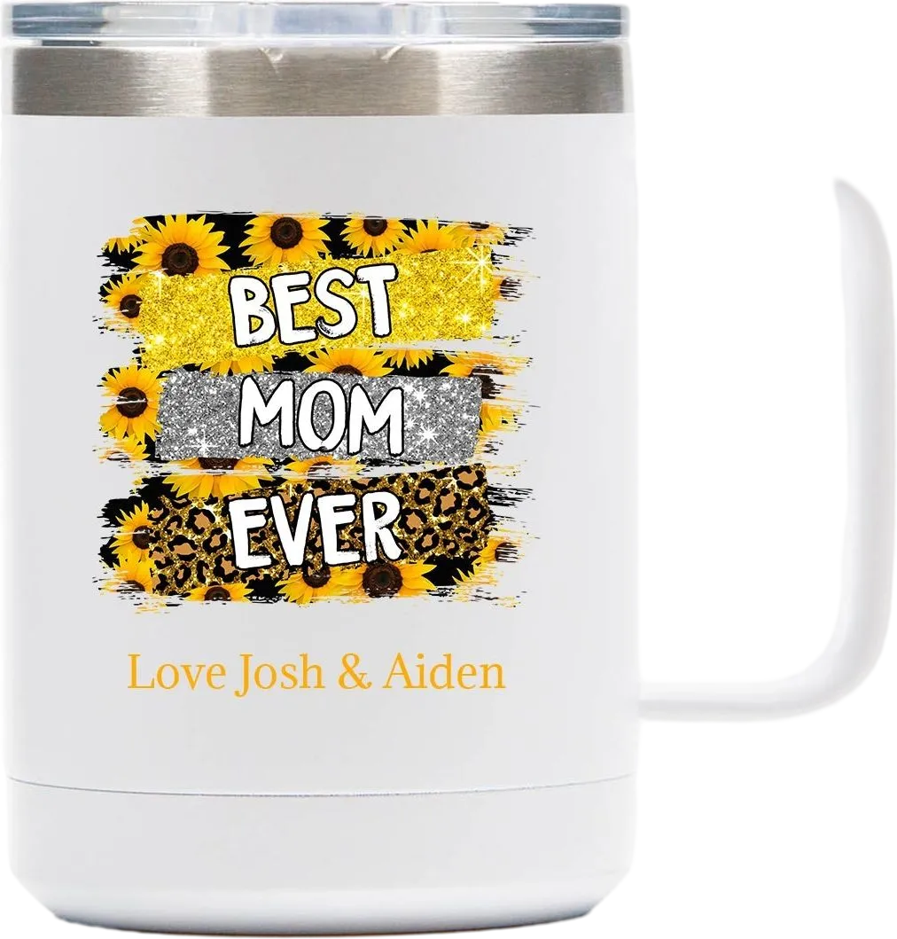 15oz Stainless Steel Mug - Full Color Print
