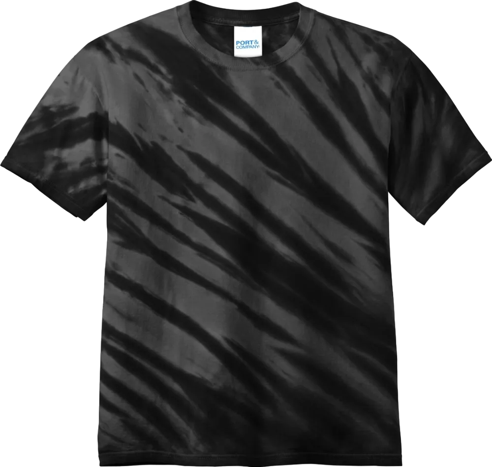 Tiger Stripe Tie-Dye Tee