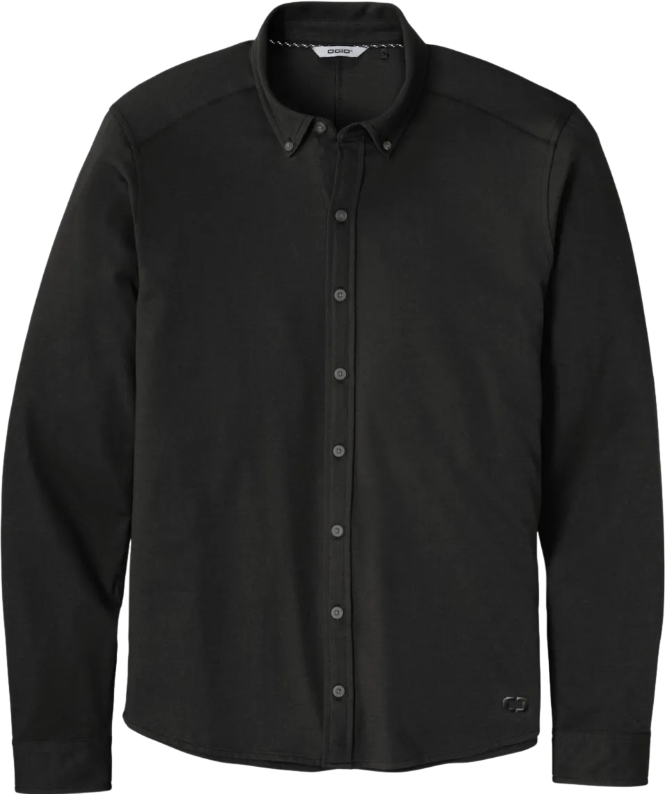 Code Stretch Long Sleeve Button-Up