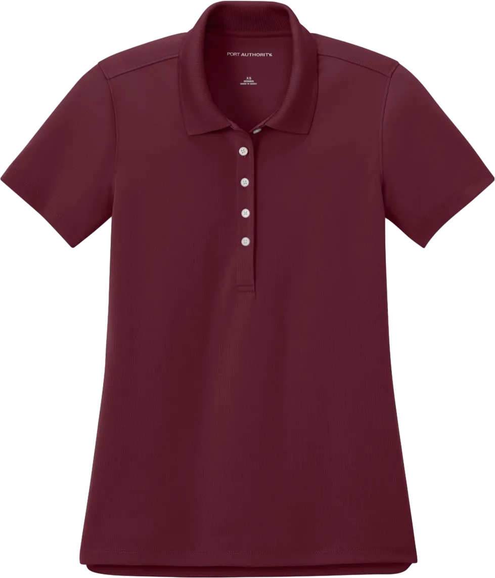 Port Authority Women's Dry Zone Stain-Release Grid Polo