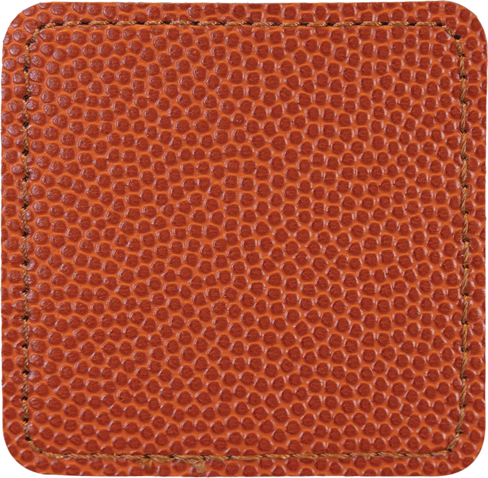 2.5" x 2.5" Square Leatherette Patch with Heat Seal Backing