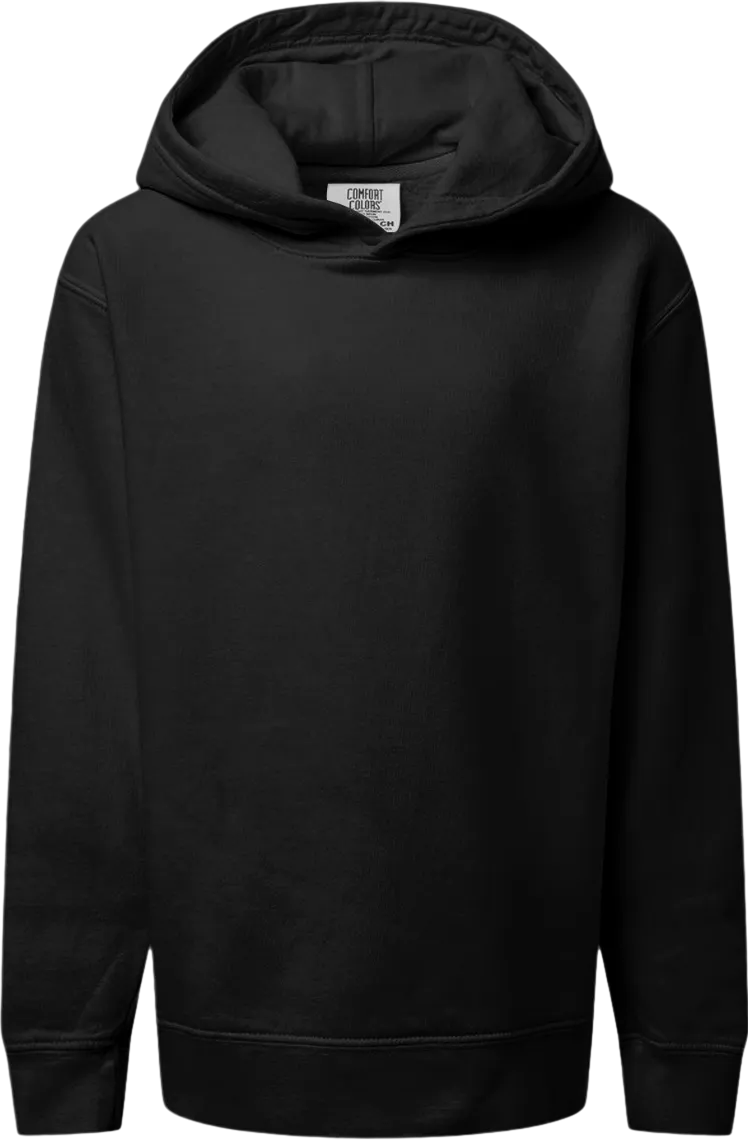 Garment-Dyed Youth Lightweight Fleece Hooded Sweatshirt