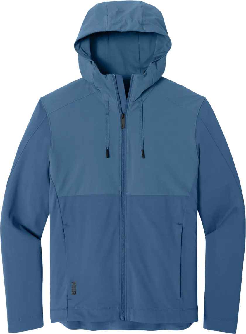 Kivu Hybrid Full-Zip Hooded Jacket