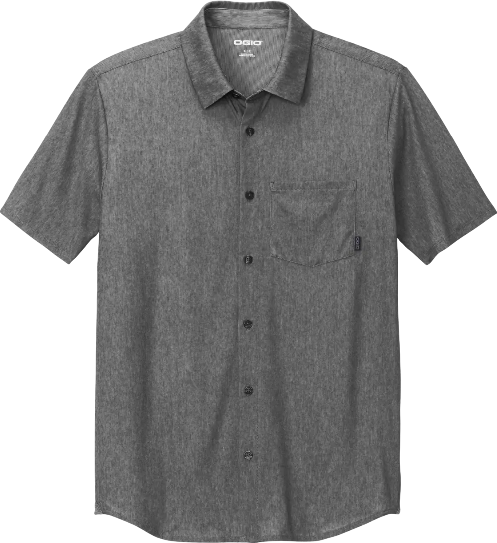 Extend Short Sleeve Button-Up