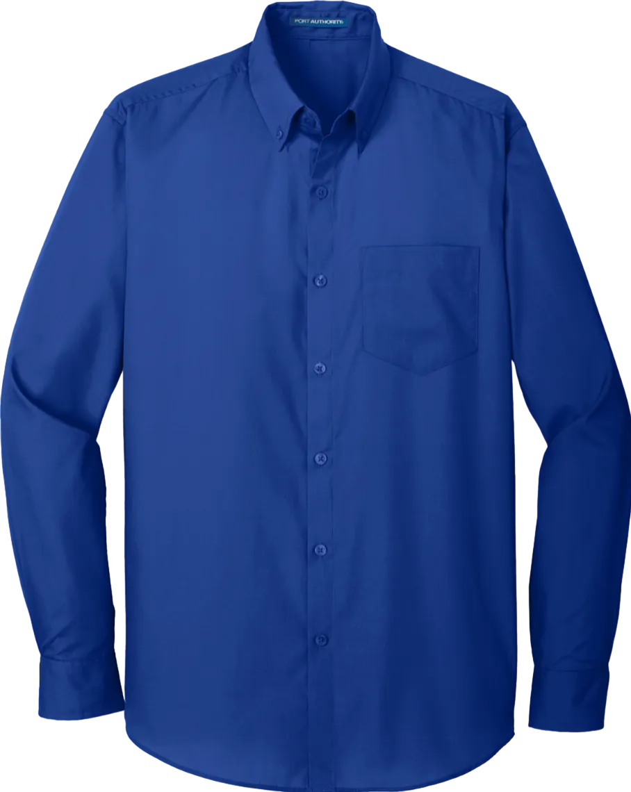 Long Sleeve Carefree Poplin Shirt