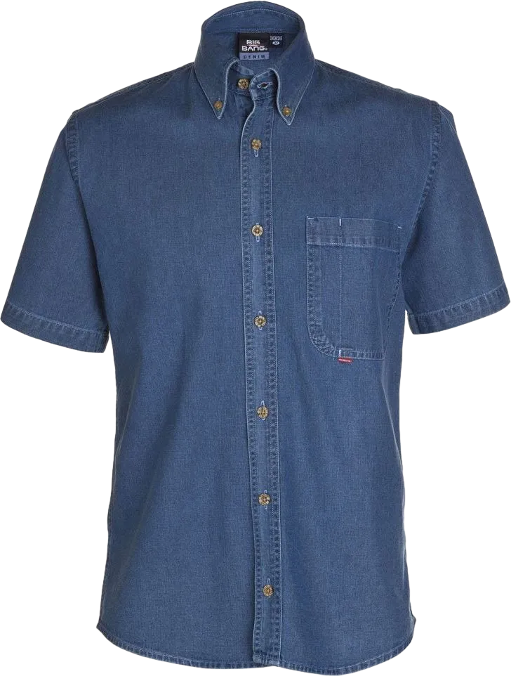 Denim Denim Men's Short Sleeve Shirt