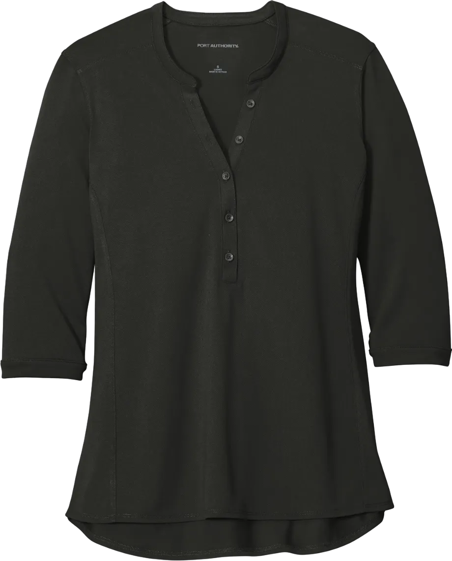 Ladies UV Choice Pique Henley