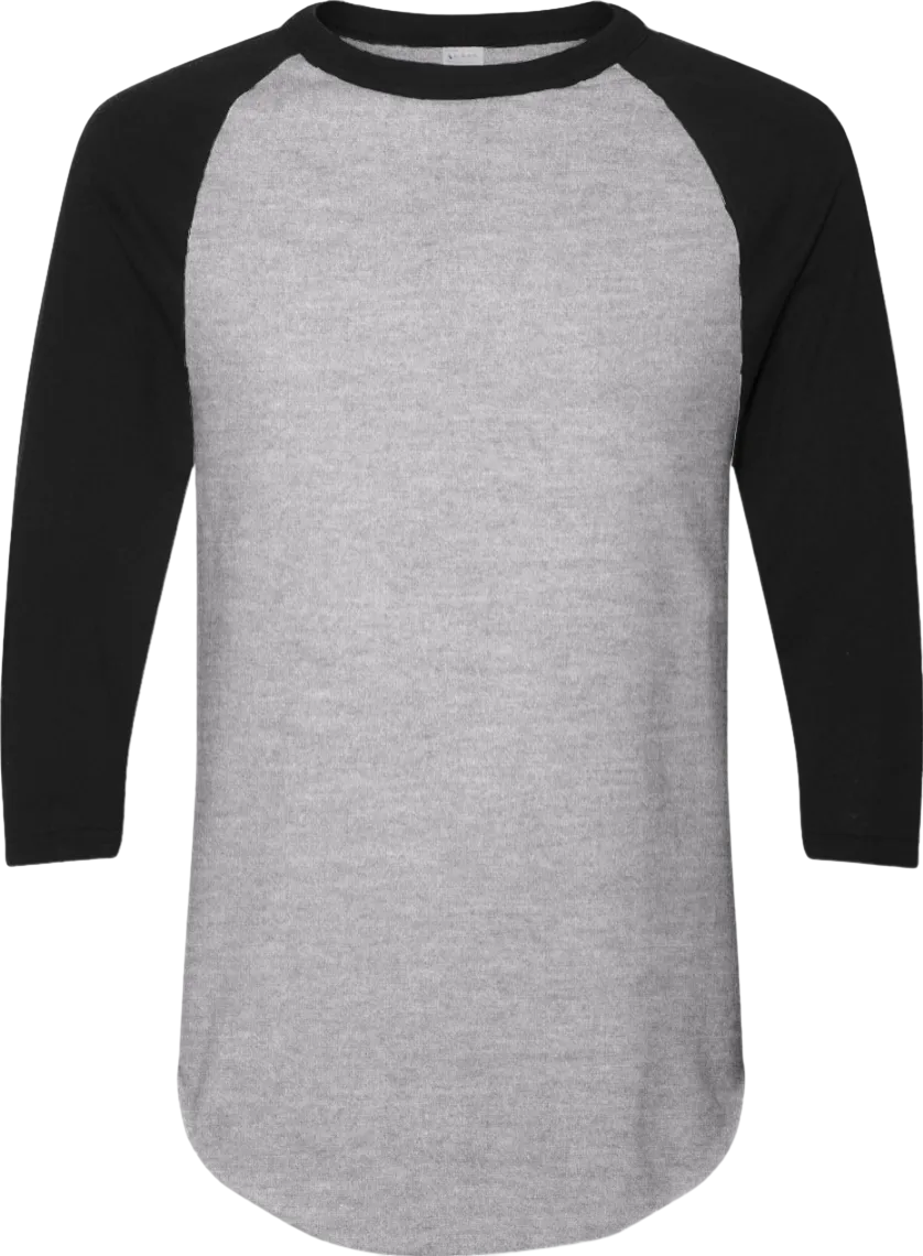Youth Three-Quarter Sleeve Baseball Jersey