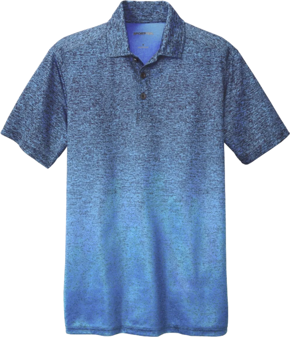 Ombre Heather Polo