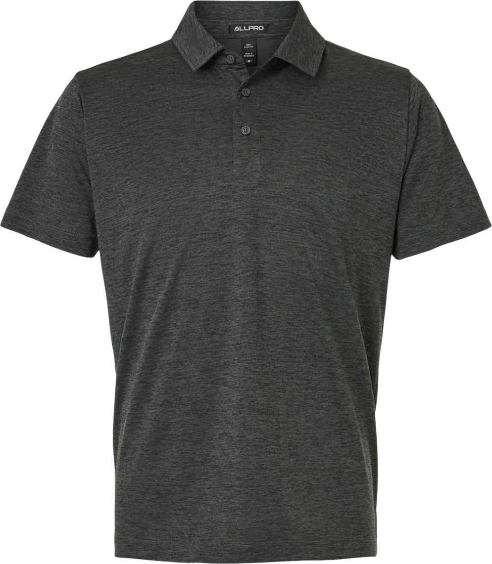 AllPro Men's Pro-Lock Performance Mélange Polo
