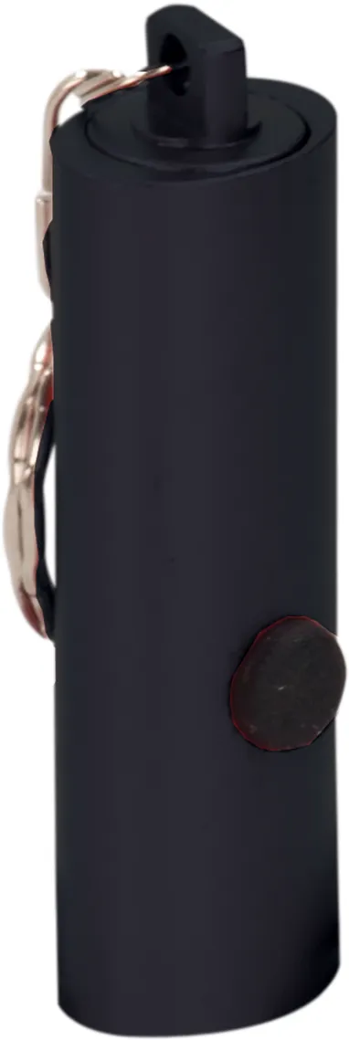 3-LED Laserable Flashlight with Keychain