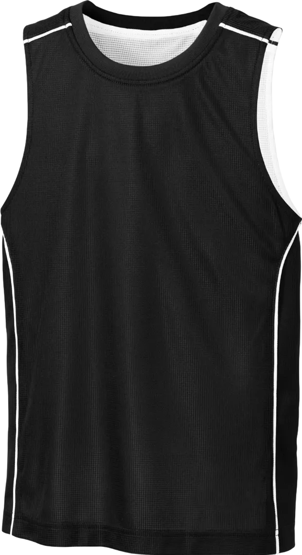 Youth PosiCharge Mesh Reversible Sleeveless Tee