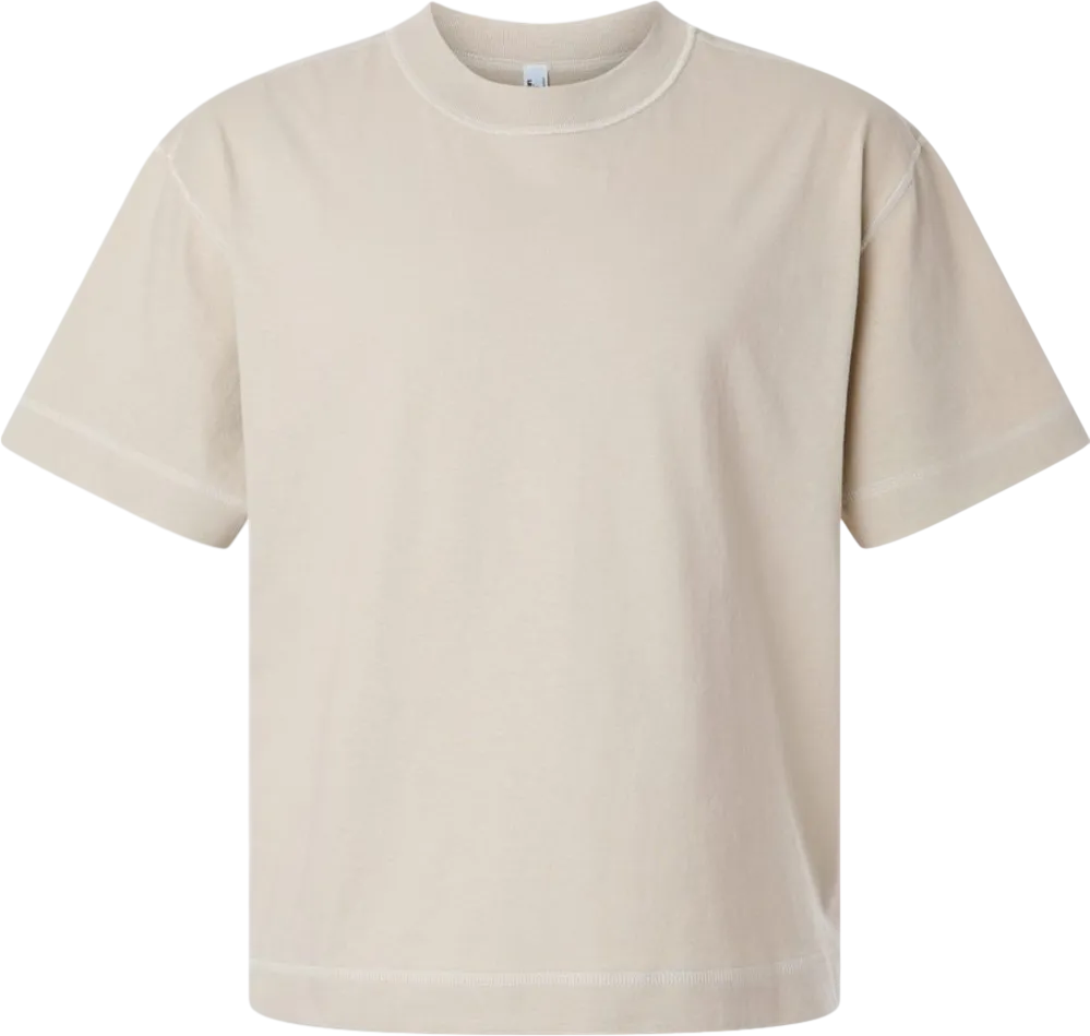 Unisex Heavyweight Cotton Mid-Length Tee