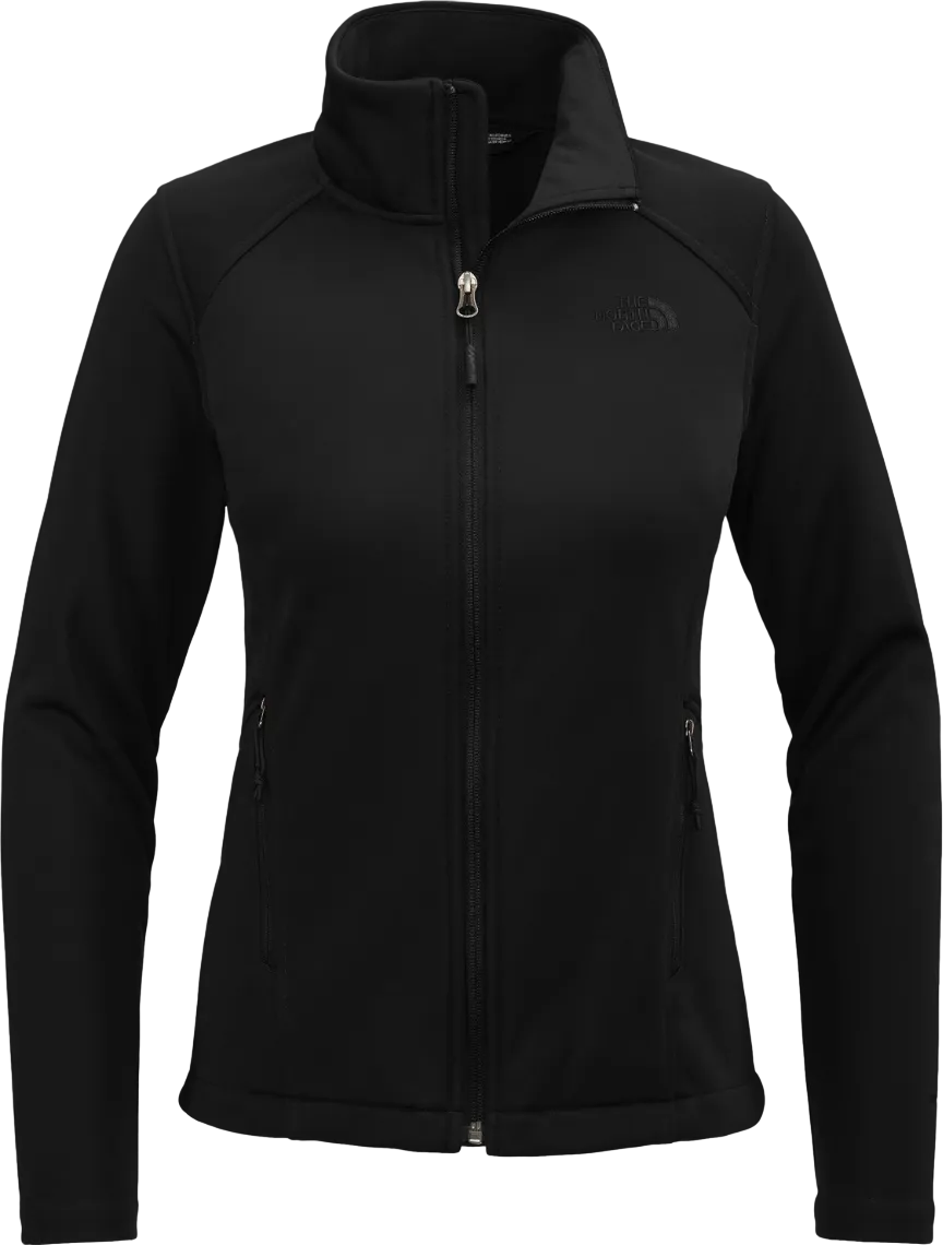 Ladies Chest Logo Ridgewall Soft Shell Jacket