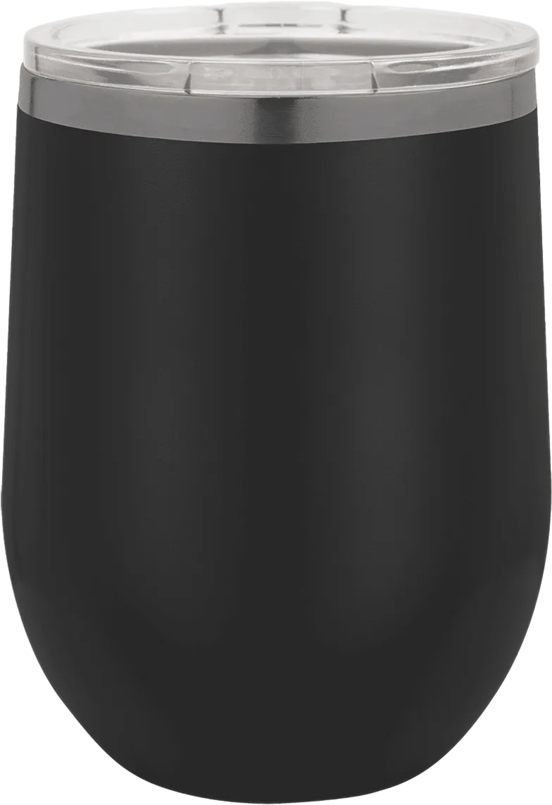 12 oz. ION-Plated Stemless Wine Tumbler with Lid