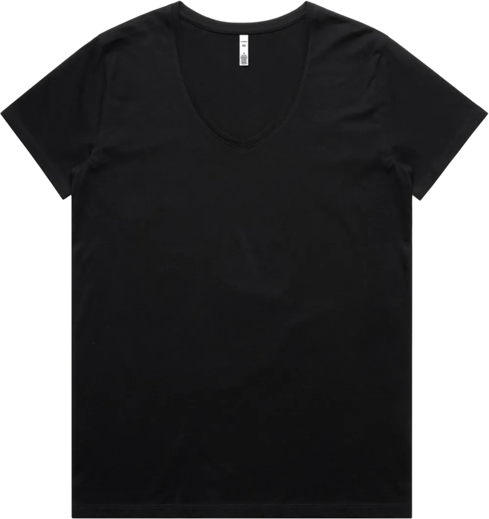 Wo's Maple V Neck Tee