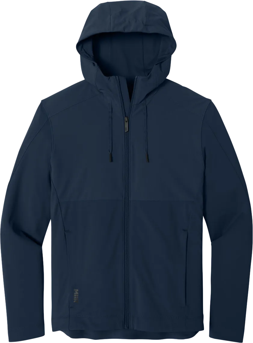 Kivu Hybrid Full-Zip Hooded Jacket