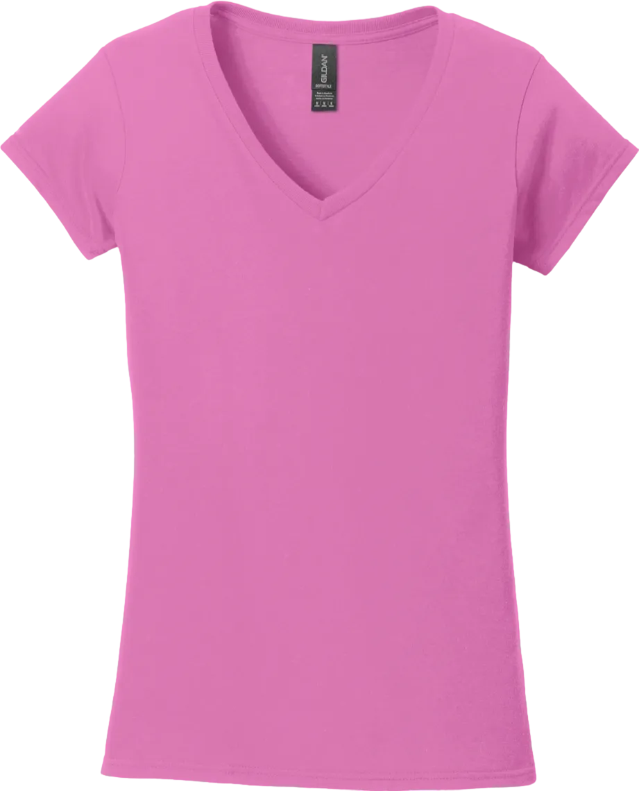 Softstyle Ladies Fit V-Neck T-Shirt