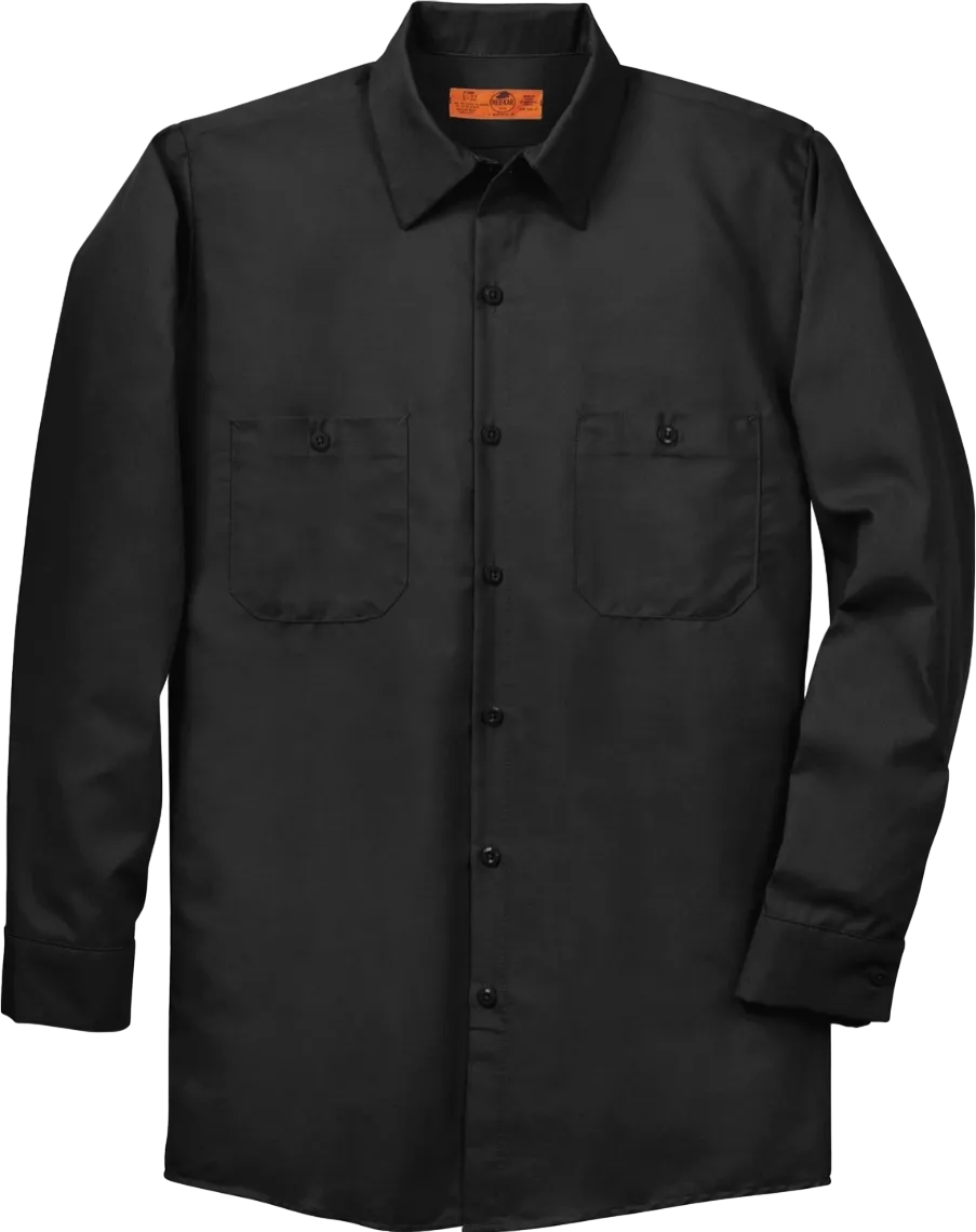 Red Cap Industrial Long Sleeve Work Shirt