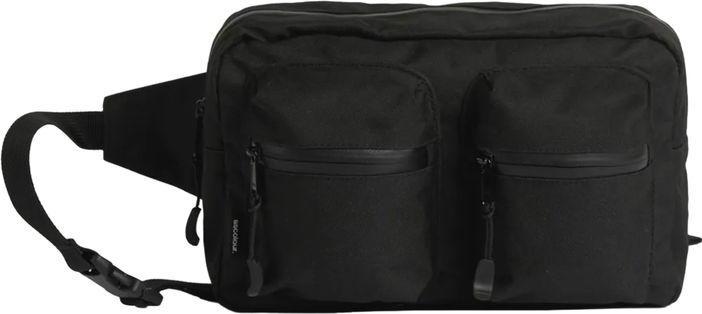 Recycled Double Waist Bag