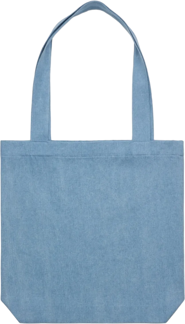 Denim Carrie Tote