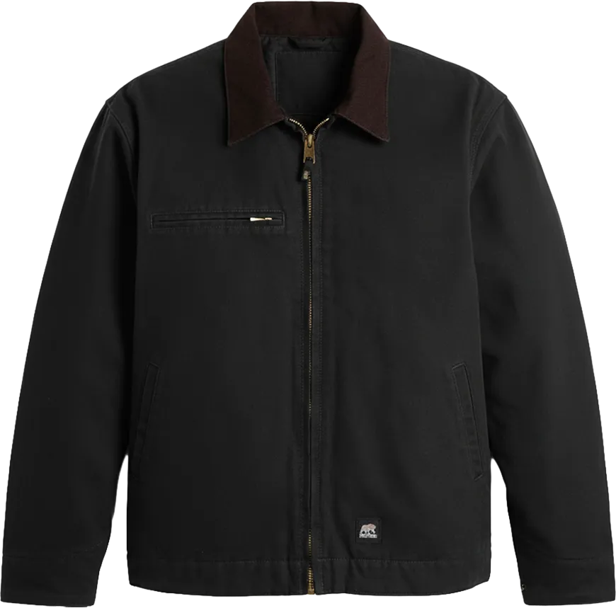 Berne Apparel Men's Highland Washed Gasoline Jacket
