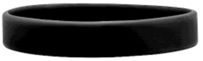 3 3/4" Silicone Bracelet