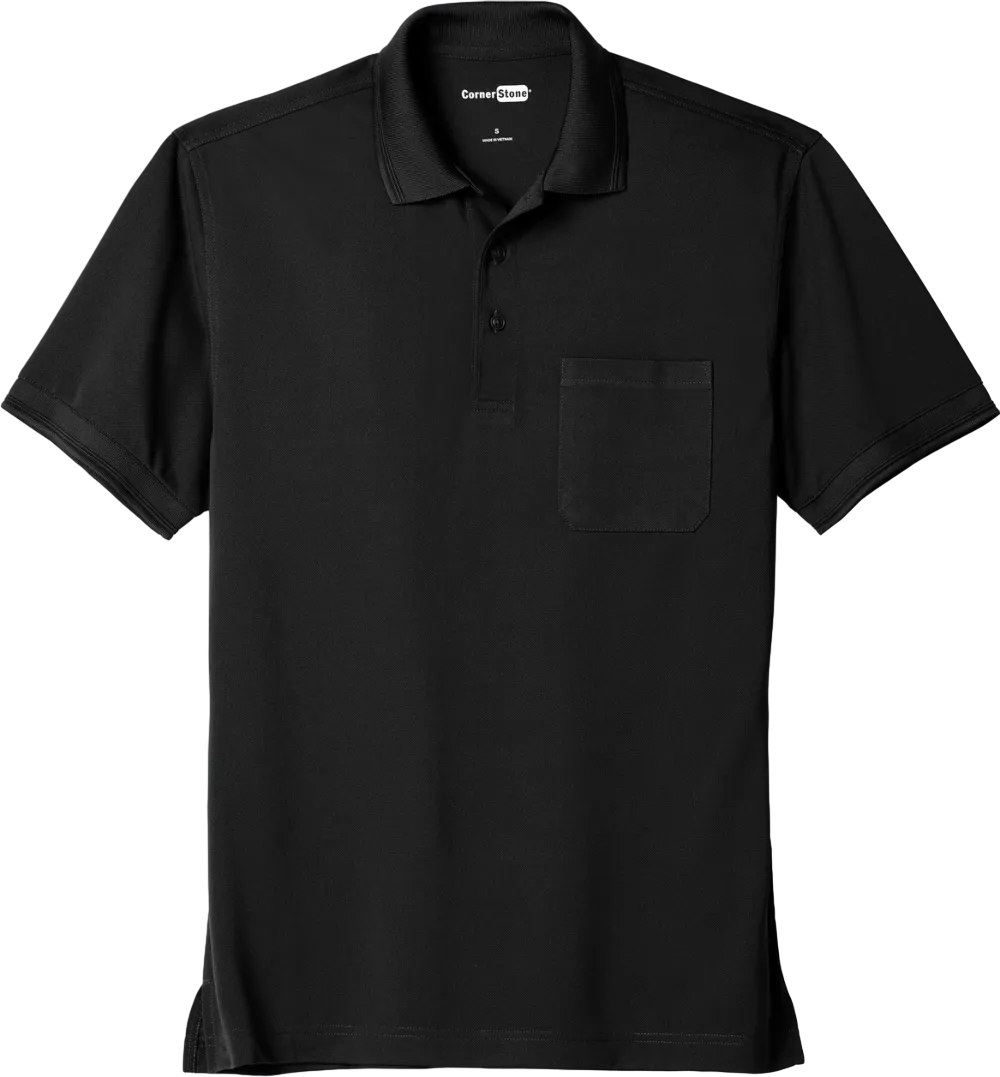 Industrial Snag-Proof Pique Pocket Polo